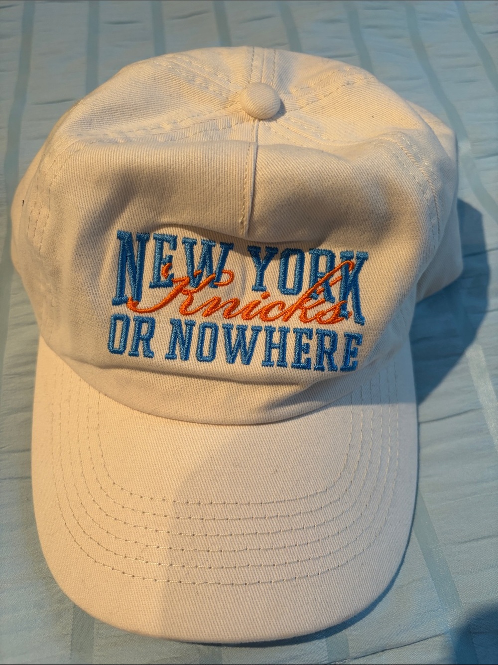 New York or Nowhere
New York Knicks Baseball Cap
